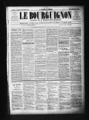 3 vues  - Le Bourguignon : journal de la démocratie radicale, n° 131, mardi 20 décembre 1898 (ouvre la visionneuse)