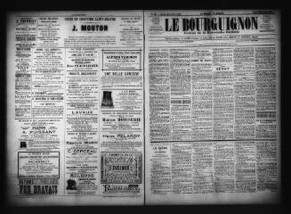 3 vues  - Le Bourguignon : journal de la démocratie radicale, n° 133, jeudi 22 décembre 1898 (ouvre la visionneuse)