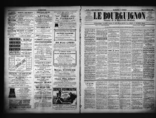 3 vues  - Le Bourguignon : journal de la démocratie radicale, n° 135, samedi 24 décembre 1898 (ouvre la visionneuse)