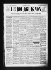 3 vues  - Le Bourguignon : journal de la démocratie radicale, n° 136, dimanche 25 décembre 1898 (ouvre la visionneuse)
