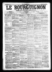4 vues - Le Bourguignon : journal de la démocratie radicale-socialiste, n° 32, jeudi 7 février 1907 (ouvre la visionneuse)