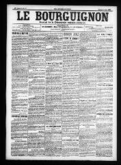 4 vues - Le Bourguignon : journal de la démocratie radicale-socialiste, n° 57, samedi 9 mars 1907 (ouvre la visionneuse)