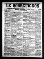 4 vues - Le Bourguignon : journal de la démocratie radicale-socialiste, n° 92, samedi 20 avril 1907 (ouvre la visionneuse)