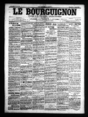 4 vues - Le Bourguignon : journal de la démocratie radicale-socialiste, n° 139, dimanche 16 juin 1907 (ouvre la visionneuse)
