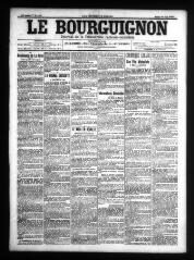 4 vues - Le Bourguignon : journal de la démocratie radicale-socialiste, n° 140, mardi 18 juin 1907 (ouvre la visionneuse)