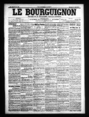 4 vues - Le Bourguignon : journal de la démocratie radicale-socialiste, n° 147, mercredi 26 juin 1907 (ouvre la visionneuse)