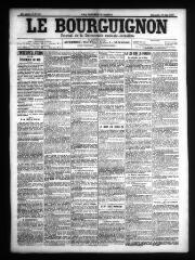 4 vues - Le Bourguignon : journal de la démocratie radicale-socialiste, n° 151, dimanche 30 juin 1907 (ouvre la visionneuse)