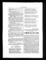 8 vues  - Le Bourguignon : journal de la démocratie radicale-socialiste, n° 62 (supplément), vendredi 15 mars 1907 (ouvre la visionneuse)