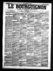 4 vues - Le Bourguignon : journal de la démocratie radicale-socialiste, n° 170, mardi 23 juillet 1907 (ouvre la visionneuse)