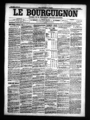 4 vues - Le Bourguignon : journal de la démocratie radicale-socialiste, n° 182, mercredi 7 août 1907 (ouvre la visionneuse)