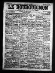 4 vues - Le Bourguignon : journal de la démocratie radicale-socialiste, n° 228, mardi 1 octobre 1907 (ouvre la visionneuse)