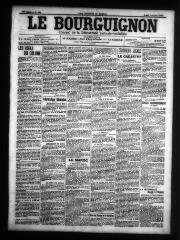 4 vues - Le Bourguignon : journal de la démocratie radicale-socialiste, n° 230, jeudi 3 octobre 1907 (ouvre la visionneuse)