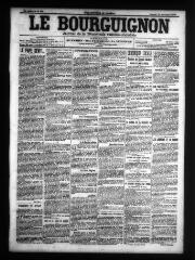 4 vues - Le Bourguignon : journal de la démocratie radicale-socialiste, n° 273, samedi 23 novembre 1907 (ouvre la visionneuse)