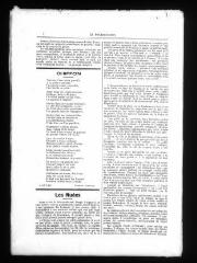 8 vues  - Le Bourguignon : journal de la démocratie radicale-socialiste, n° 151 (supplément), lundi 1 juillet 1907 (ouvre la visionneuse)