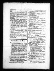 8 vues  - Le Bourguignon : journal de la démocratie radicale-socialiste, n° 274 (supplément), dimanche 24 novembre 1907 (ouvre la visionneuse)