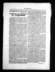 8 vues  - Le Bourguignon : journal de la démocratie radicale-socialiste, n° 296 (supplément), vendredi 20 décembre 1907 (ouvre la visionneuse)
