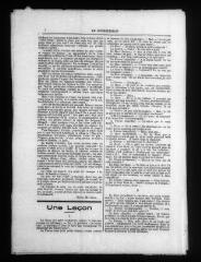 8 vues  - Le Bourguignon : journal de la démocratie radicale-socialiste, n° 105 (supplément), dimanche 19 avril 1908 (ouvre la visionneuse)