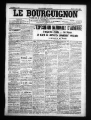 4 vues - Le Bourguignon : journal de la démocratie radicale-socialiste, n° 164, mardi 14 juillet 1908 (ouvre la visionneuse)