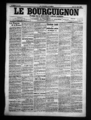 4 vues - Le Bourguignon : journal de la démocratie radicale-socialiste, n° 169, mardi 21 juillet 1908 (ouvre la visionneuse)