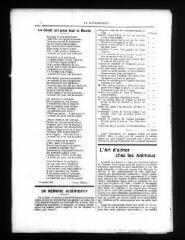 8 vues  - Le Bourguignon : journal de la démocratie radicale-socialiste, n° 131 (supplément), dimanche 29 août 1909 (ouvre la visionneuse)