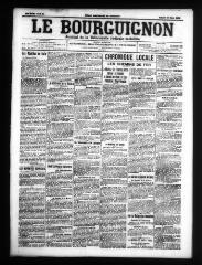 4 vues - Le Bourguignon : journal de la démocratie radicale-socialiste, n° 60, samedi 12 mars 1910 (ouvre la visionneuse)