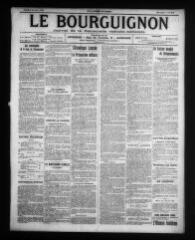 4 vues - Le Bourguignon : journal de la démocratie radicale-socialiste, n° 230, lundi 3 octobre 1910 (ouvre la visionneuse)