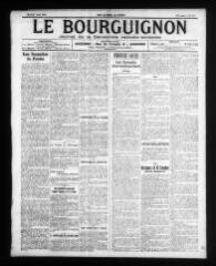 4 vues - Le Bourguignon : journal de la démocratie radicale-socialiste, n° 178, mardi 1 août 1911 (ouvre la visionneuse)