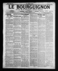 4 vues - Le Bourguignon : journal de la démocratie radicale-socialiste, n° 248, mardi 24 octobre 1911 (ouvre la visionneuse)