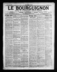 4 vues - Le Bourguignon : journal de la démocratie radicale-socialiste, n° 3, jeudi 4 janvier 1912 (ouvre la visionneuse)