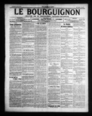 4 vues - Le Bourguignon : journal de la démocratie radicale-socialiste, n° 116, vendredi 17 mai 1912 (ouvre la visionneuse)