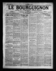 4 vues - Le Bourguignon : journal de la démocratie radicale-socialiste, n° 284, jeudi 5 décembre 1912 (ouvre la visionneuse)