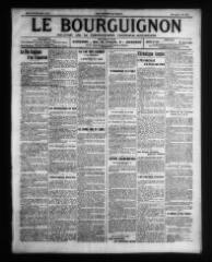 4 vues - Le Bourguignon : journal de la démocratie radicale-socialiste, n° 288, mardi 10 décembre 1912 (ouvre la visionneuse)