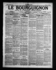 4 vues - Le Bourguignon : journal de la démocratie radicale-socialiste, n° 300, mardi 24 décembre 1912 (ouvre la visionneuse)