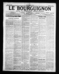 4 vues - Le Bourguignon : journal de la démocratie radicale-socialiste, n° 128, mardi 3 juin 1913 (ouvre la visionneuse)