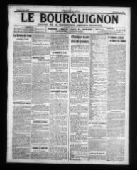 4 vues - Le Bourguignon : journal de la démocratie radicale-socialiste, n° 139, lundi 16 juin 1913 (ouvre la visionneuse)