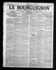 4 vues - Le Bourguignon : journal de la démocratie radicale-socialiste, n° 171, jeudi 24 juillet 1913 (ouvre la visionneuse)