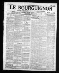 4 vues - Le Bourguignon : journal de la démocratie radicale-socialiste, n° 193, jeudi 21 août 1913 (ouvre la visionneuse)