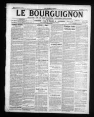 4 vues - Le Bourguignon : journal de la démocratie radicale-socialiste, n° 209, mardi 9 septembre 1913 (ouvre la visionneuse)