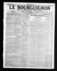 4 vues - Le Bourguignon : journal de la démocratie radicale-socialiste, n° 220, lundi 22 septembre 1913 (ouvre la visionneuse)