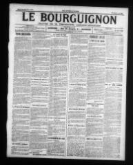 4 vues - Le Bourguignon : journal de la démocratie radicale-socialiste, n° 227, mardi 30 septembre 1913 (ouvre la visionneuse)