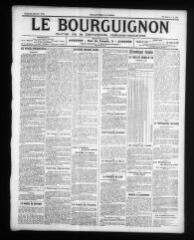 4 vues - Le Bourguignon : journal de la démocratie radicale-socialiste, n° 238, lundi 13 octobre 1913 (ouvre la visionneuse)