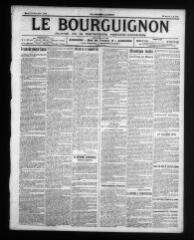 4 vues - Le Bourguignon : journal de la démocratie radicale-socialiste, n° 268, mardi 18 novembre 1913 (ouvre la visionneuse)