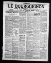 4 vues - Le Bourguignon : journal de la démocratie radicale-socialiste, n° 285, lundi 8 décembre 1913 (ouvre la visionneuse)
