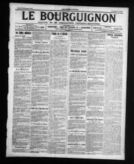4 vues - Le Bourguignon : journal de la démocratie radicale-socialiste, n° 298, mardi 23 décembre 1913 (ouvre la visionneuse)