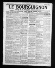 4 vues - Le Bourguignon : journal de la démocratie radicale-socialiste, n° 302, lundi 29 décembre 1913 (ouvre la visionneuse)