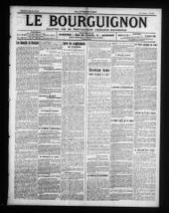 4 vues - Le Bourguignon : journal de la démocratie radicale-socialiste, n° 10, mardi 13 janvier 1914 (ouvre la visionneuse)