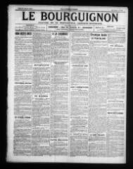 4 vues - Le Bourguignon : journal de la démocratie radicale-socialiste, n° 22, mardi 27 janvier 1914 (ouvre la visionneuse)