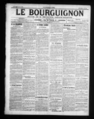 4 vues - Le Bourguignon : journal de la démocratie radicale-socialiste, n° 24, jeudi 29 janvier 1914 (ouvre la visionneuse)