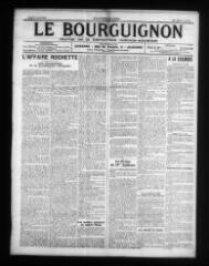 4 vues - Le Bourguignon : journal de la démocratie radicale-socialiste, n° 78, jeudi 2 avril 1914 (ouvre la visionneuse)