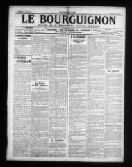 4 vues - Le Bourguignon : journal de la démocratie radicale-socialiste, n° 79, vendredi 3 avril 1914 (ouvre la visionneuse)